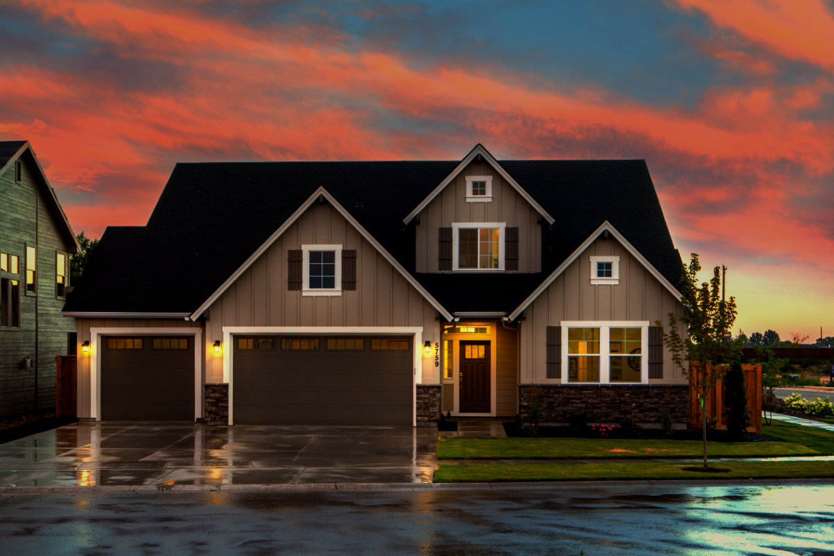 A well-lit home at dusk — ITS Electric serves Monument and Colorado Springs, CO